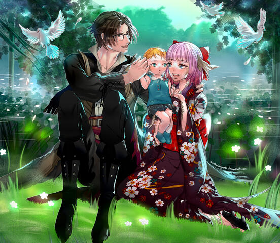 Daedalus, Akimi, and Okogoshi