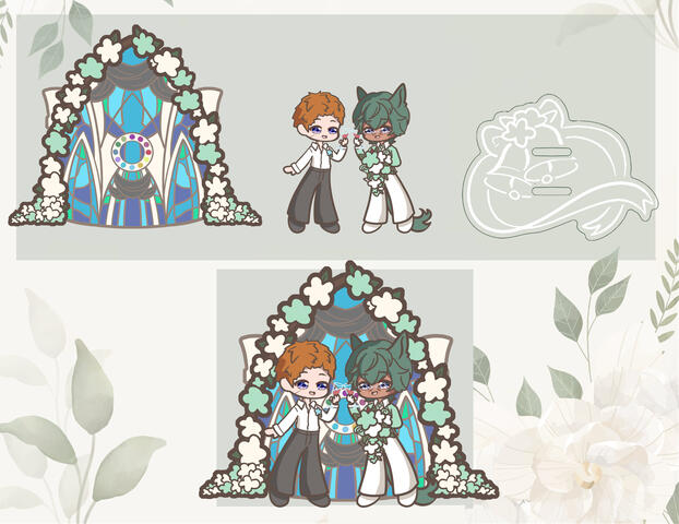 Gale and Koana; Art by @MomentLive Gale and Koana; Art by @MomentLive
